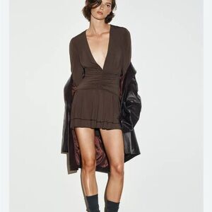 Zara Draped Jumpsuit Dress